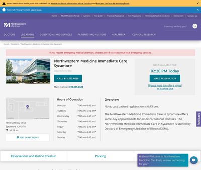 STD Testing at Northwestern Medicine Immediate Care Sycamore