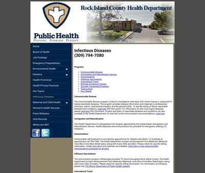 STD Testing at Rock Island County Health Department