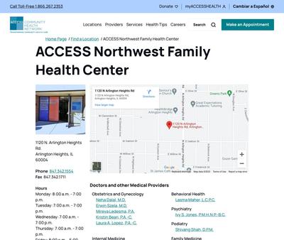 STD Testing at ACCESS Northwest Family Health Center