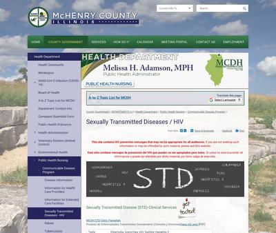 STD Testing at McHenry County Department of Health