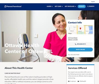 STD Testing at Planned Parenthood - Ottawa Health Center