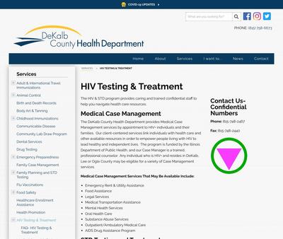 STD Testing at DeKalb County Health Department