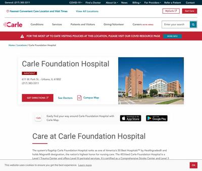 STD Testing at Carle Foundation Hospital