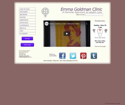 STD Testing at Emma Goldman Clinic