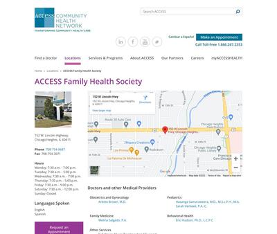 STD Testing at Access Family Health Society