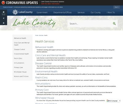 STD Testing at Lake County Health Department and Community Health Center (North Chicago Health Center)