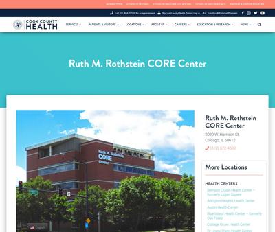 STD Testing at Ruth M. Rothstein CORE Center
