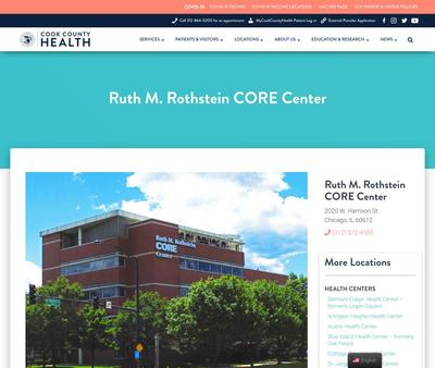 STD Testing at Ruth M. Rothstein CORE Center