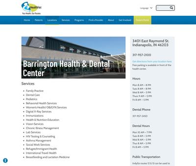 STD Testing at Barrington Health Center: Abate Lisa K DO