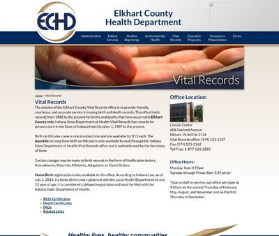 STD Testing at Elkhart County Health Department (ECHD)