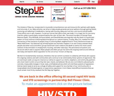 STD Testing at Step-Up, Inc