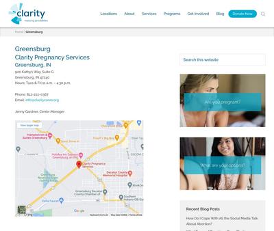 STD Testing at Clarity Pregnancy Services