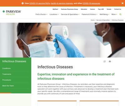 STD Testing at Parkview Infectious Disease Services