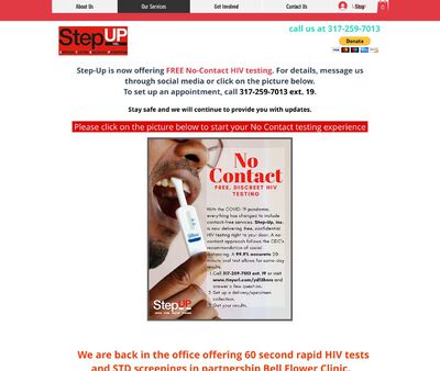 STD Testing at Step-Up, Inc