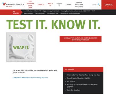 STD Testing at VOA Health Outreach and Prevention