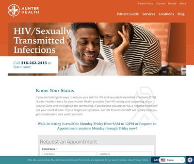 STD Testing at Hunter Health Clinic