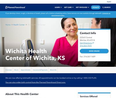 STD Testing at Planned Parenthood - Wichita Health Center