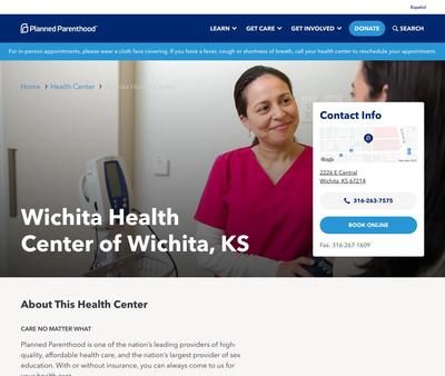 STD Testing at WichitaHealthCenter