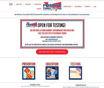 STD Testing at Positive Directions