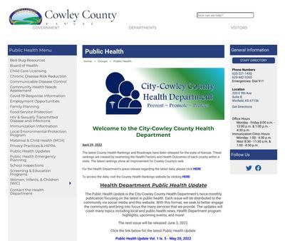 STD Testing at Cowley County Health Department