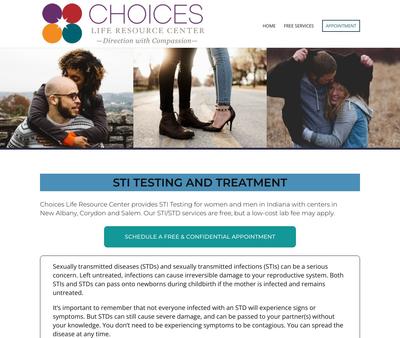 STD Testing at CHOICES Life Resource Center