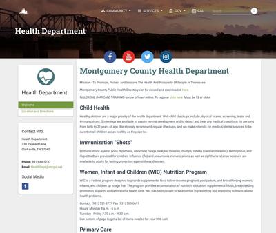 STD Testing at Montgomery County Health Department