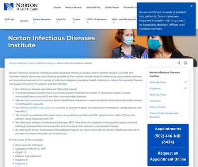 STD Testing at Norton Community Medical Associates - Shelbyville