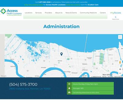 STD Testing at Access Health Louisiana Administrative Office