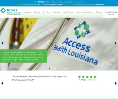 STD Testing at Access Health Louisiana St Charles Community Health Center