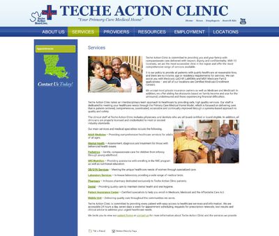 STD Testing at Teche Action Clinic Reserve Health Center