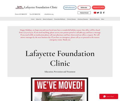 STD Testing at Lafayette Foundation Clinic
