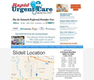 STD Testing at Rapid Urgent Care - Slidell