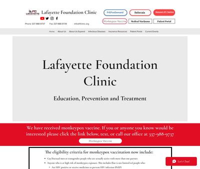 STD Testing at Lafayette Foundation Clinic