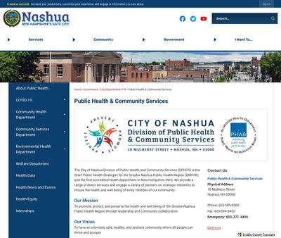 STD Testing at Nashua New Hampshire’s Gate City Public Health and Community Services