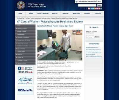 STD Testing at VA New England Healthcare System, VA Central Western Massachusetts Healthcare System