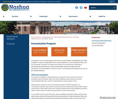 STD Testing at Nashua Community Health Department