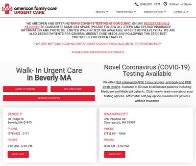 STD Testing at AFC Urgent Care