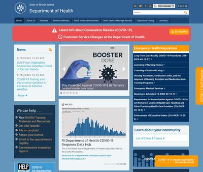 STD Testing at Rhode Island Department of Health