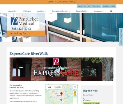 STD Testing at Pentucket Medical ExpressCare RiverWalk