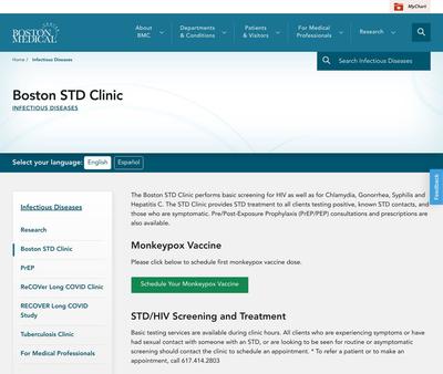 STD Testing at Boston STD Clinic