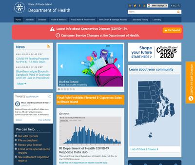 STD Testing at Rhode Island Department of Health