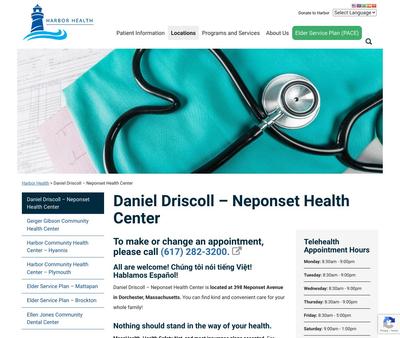 STD Testing at Daniel Driscoll - Neponset Health Center
