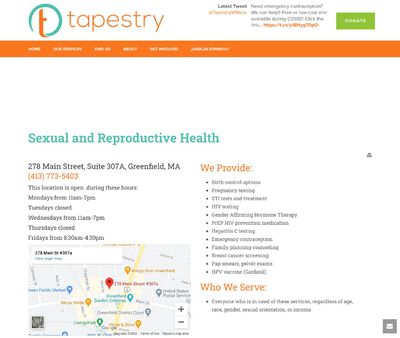 STD Testing at Tapestry Health Family Planning and Reproductive Health