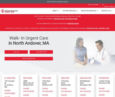 STD Testing at AFC Urgent Care North Andover