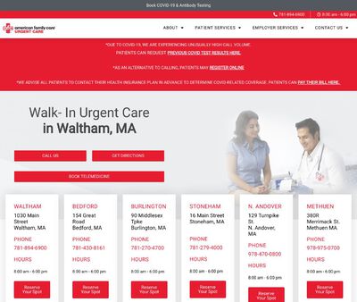 STD Testing at AFC Urgent Care Waltham