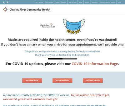 STD Testing at Charles River Community Health-Allston-Brighton Clinic