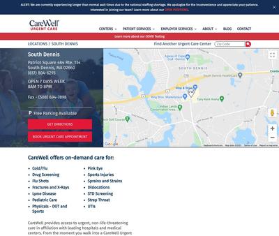 STD Testing at CareWell Urgent Care South Dennis