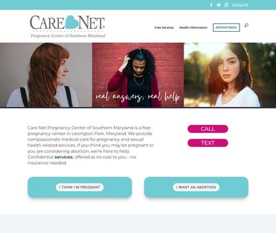 STD Testing at Care Net Pregnancy Center of Southern Maryland