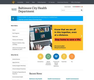 STD Testing at Baltimore City Health Department- Druid Sexual Health Clinic