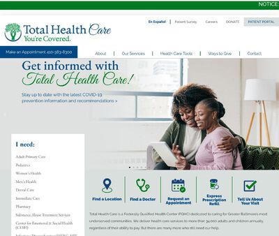 STD Testing at Total Health Care - Mt. Royal Health Center